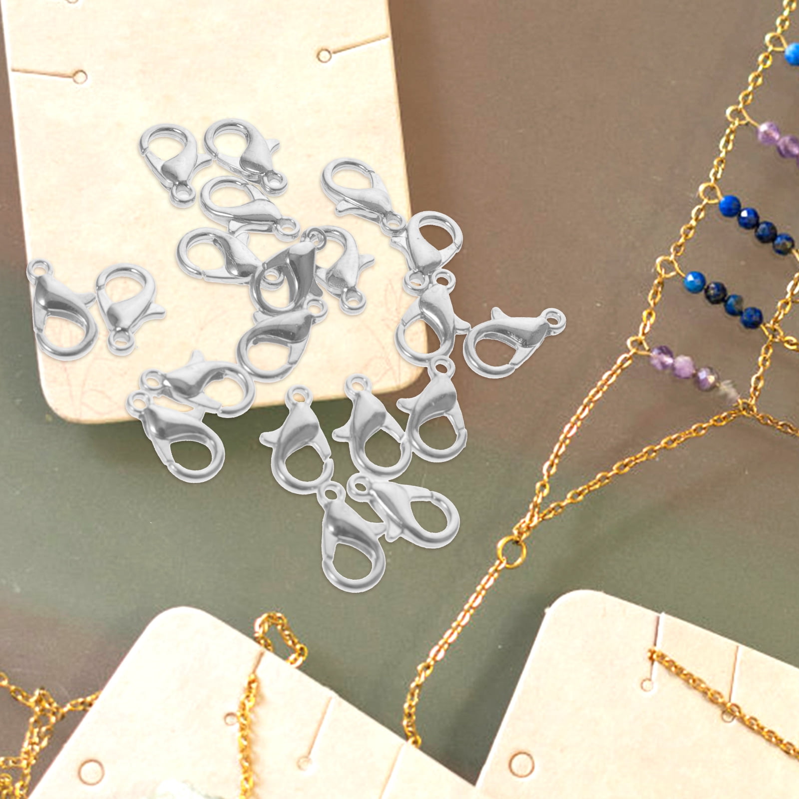 Raindrops Jewelry Making Kit for Necklace and Bracelet, Complete Material Box for Crafting Custom Accessories