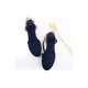 thumbnail image 2 of Mysoft ladies elastic wedged sandals Navy Sandals Size 6M Mysoft Mysoft Sandalias, 2 of 7