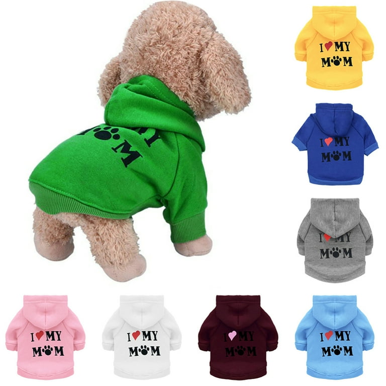 Love Me Dog Hoodie - White