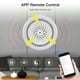 thumbnail image 5 of Tuya Wifi Sensor de sirena inteligente Alarma audible y visual 90dB Alarma fuerte APLICACIÓN Contro Tomshoo  Alarma de sirena, 5 of 7