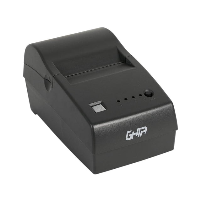 Miniprinter Térmica para Recibos GHIA GTP58B1, USB. Color Negro. Ghia GTP58B1