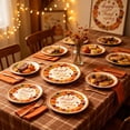 thumbnail image 2 of Halloween Sale Clearance!Fall Decorations for Home, Thanksgiving Paper Plates Festive Fall Pumpkin And Maple Leaves Patterns Disposable Tableware For Fall Harvests Party, 2 of 6