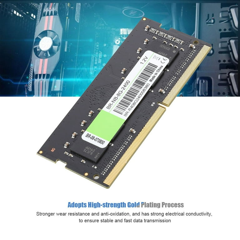 A-Tech 8GB DDR4 2400 MHz SODIMM PC4-19200 (PC4-2400T) CL17 Non-ECC Laptop RAM Memory Module At - Foto 10
