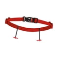thumbnail image 4 of Cinturón para Dorsales de Competición para Mujer Y Hombre - Accesorio Práctico Y Portátil - Ajustable - Cinturón Elástico de para Correr Rojo, 4 of 8