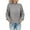 Gray, variant on Scyoekwg Turtleneck Sweaters for Women Plus Size Loose Solid Color Sweaters Trendy Casual Knit Sweater Long Sleeve Sweaters To Wear With Leggings Comfortable Pullover Black XXXL