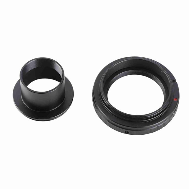 Adaptador de anillo de montaje en T de 1,25 pulgadas M42 x 0,75 para telescopio astronómico para cámara SLR Minolta