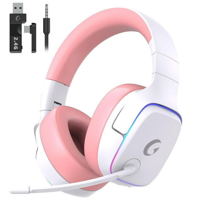 Auriculares inalámbricos para juegos Gvyugke 2.4 GHz para PS5, PS4, PC, Switch