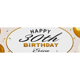 thumbnail image 3 of Elegant Happy 30th Birthday Banner with Gold White Balloons Background for Birthday Party Decorations Photography Props Party Supplies Backdrop Decors, 3 of 7