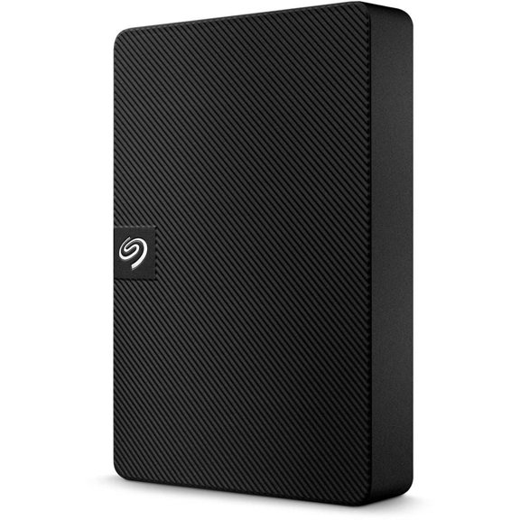 Disque dur externe portable Seagate&nbsp;Expansion 4To HDD - USB&nbsp;3.0, pour Mac et PC avec Rescue Data Recovery Services pour la récupération des données et logiciel de sauvegarde Toolkit (STKN400