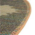 thumbnail image 6 of Unique Loom Baja Outdoor Collection Area Rug - Cabo (5' 3" Round Multi/Blue), 6 of 7