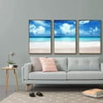 thumbnail image 2 of IDEA4WALL Framed Canvas Wall Art for Living Room, Bedroom Ocean Sea Beach Canvas Prints for Modern Home Decoration Ready to Hang, 2 of 4