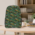 thumbnail image 5 of Zufioo Scraper Print Transparent Backpack, 16-inch PVC Waterproof Schoolbag, Suitable for Campus Work and Travel, Unisex, 5 of 7