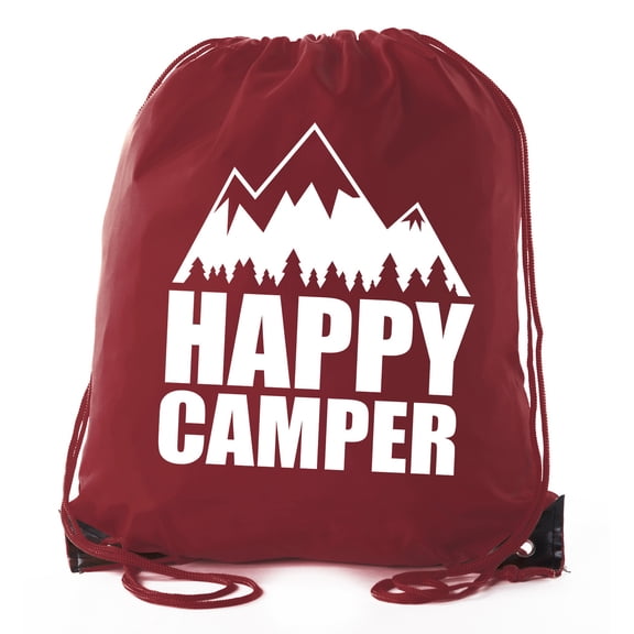 Mato & Hash Camp Drawstring Backpack for All Types of Camps and Birthday Parties