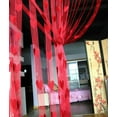 thumbnail image 7 of EGYMEN Heart Shaped Tassel String Door Curtain, 40"x80", Cute Heart Line Window Valance, Decorative Polyester Fiber Room Divider, Red Fringe Curtain for Windows and Doorways, 7 of 7