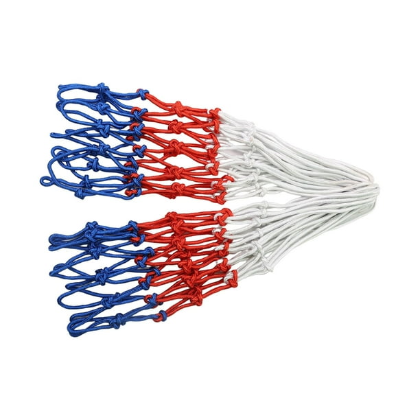 Red de baloncesto Zulema nailon Colores vibrantes Blanco Rojo azul
