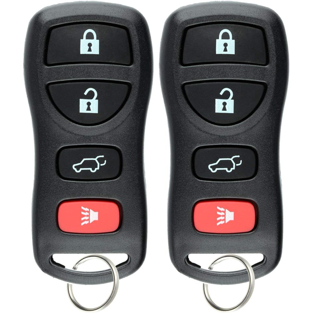 2 PACK KeylessOption Keyless Entry Remote Car Key Fob Clicker Alarm