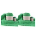 thumbnail image 3 of Ounissouiy Juego de ovillos de lana de 50g y 20g, bufanda de invierno de 2 hebras, Kit de hilo de ganchillo tejido a mano suave, suministros para fruta verde 2piezas, 3 of 6