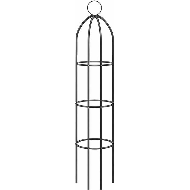 Garden Trellis Obelisk Metal,Garden Trellis for Vegetables Arch Small,Garden Trellis for
