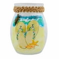 thumbnail image 4 of Stony Creek 4.00In Salt Water Shores Small Jar, Glass, Beach Summer Sea Shell Lighted Sws3280 Flip Flops, 4 of 4