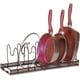 thumbnail image 2 of Soporte para ollas y sartenes, organizador de sartenes con 7 compartimentos ajustables para gabinetes, soporte para tapas de ollas, estante para sartenes para cocina, 2 of 7