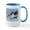 White/Blue Inside, variant on CafePress - Siamese Cat 9W055D 074 Ceramic Mug - 15 oz Ceramic Large Mug