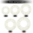 thumbnail image 3 of Christmas Wreath Wreath Frame Wire Wreath Frame Holiday Metal Wire Ring Valentines Decorations For Floral Arrangements Craft DIY, 3 of 9