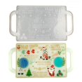 thumbnail image 4 of Bandeja navideña, Molde de resina Epoxy, plato para servir aperitivos de frutas de Navidad, molde de silicona para manualidades, molde para decoraciones del hogar, 4 of 5