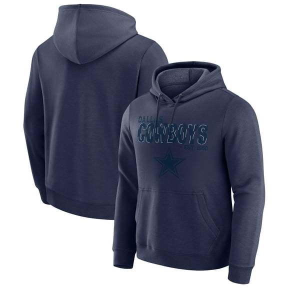 Men's Darius Rucker Collection by Fanatics  Heather Navy Dallas Cowboys Hoodie