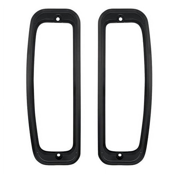 United Pacific 110584 Tail Light Bezel Black, Satin, Anodized, Billet