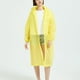 thumbnail image 5 of Capa para mujer, estilo largo, para adultos, para hombres y mujeres, atada a mano, impermeable, con capucha y botones, para exteriores, para padres e hijos, chaqueta informal de manga larga, impermeab, 5 of 7