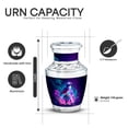 thumbnail image 2 of Yatskia Colorful Puffin Urn for Ashes for Women, Cremation Urn for Human Ashes Adult Man, Memorial Urns for Ash, (Tasty Pack of 1, 3 Inch), 2 of 8