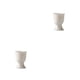 thumbnail image 3 of Wosthever Huevera Cerámica Resistente al calor Soporte para huevos Contenedor Vasos para beber Herramienta de enfriamiento de cocina para Verde oscuro 2piezas, 3 of 6