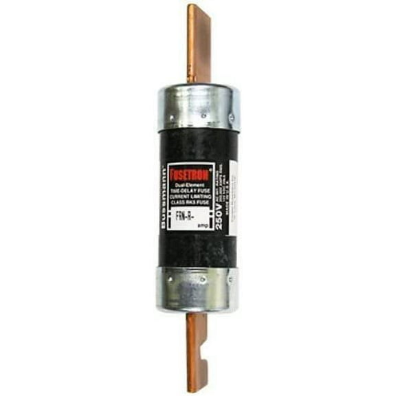 Bussmann BP/FRN-R-100 100 Amp Fusetron Dual Element Time-Delay Current Limiting Class RK5 Fuse, 250V Carded UL Listed by Bussmann