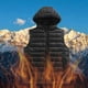 thumbnail image 1 of Ceisia Men's Fleece Lined Sleeveless Waistcoat with Detachable Cap Zipper Pockets Casual Gift Hooded Outerwear, 1 of 7