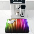 thumbnail image 2 of Stylish Coffee Bar Mat - Multipurpose Absorbent Mat for Coffee Station, Chic Geometric Design, 2 of 5