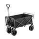 thumbnail image 3 of Carro plegable shamjiam para acampar Multiusos con ruedas todo terreno Negro, 3 of 8