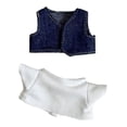 thumbnail image 4 of 2 x ropa de de peluche, disfraz, juego de simulación, accesorios para fotos, ropa de bricolaje de moda, para hacer tus propias muñecas de 5,91, 4 of 7