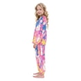 thumbnail image 4 of BZSMCE Unisex Fluffy Pajama Set Bunny Cloud Dreams Printed, 4 of 8