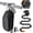 Scooter Lock with Bag, variant on Heavy Duty Anti-Theft Folding Combination Lock for Electric Scooter & Ebike, Compact Alloy Steel Security Chain with Mounting Bracket