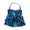 Blue - aqua, variant on Island Escape Womens Tahiti Bandini Swim Top, Blue, 10