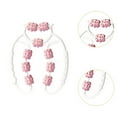 thumbnail image 6 of TOOYFUL 9 Wheels Arm Leg Massager 9 Wheels Massage Roller Sturdy Circular Leg Clamp Massage Roller, for Calves Hand Arm Pink, 6 of 10