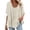 Beige, variant on Womens Tops V Neck Short Sleeve Layered Ruffle Casual Loose Tunic Boho Summer Tops For Women Flowy Lightweight Going Out Daily Vacation Fashion Blouse