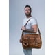 thumbnail image 2 of Maletín unisex de piel Castelli Leather Authentic CON BOLSA Miel, 2 of 4