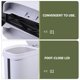 thumbnail image 3 of Cubo de basura con pedal, 10 l, para el hogar, 3 of 7