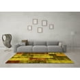 thumbnail image 3 of Ahgly Company Indoor Rectangle Patchwork Yellow Transitional Area Rugs, 2' x 5', 3 of 4