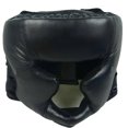 thumbnail image 5 of Mairbeon Faux Leather Boxing Martial Arts MMA Helmet Head Guard Headgear Head Protection, 5 of 10