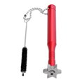 thumbnail image 4 of Herramienta De Reparación De Afidor Y Limpiador Groove para golf Club Con Cepillo, Accesorio para golf Para Mejorar El Control De Espinil Y rojo DYNWAVEMX Limpiador de sacapuntas de Golf Groove, 4 of 7
