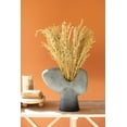thumbnail image 2 of Kalalou CPH3465 Abstract Ceramic Bust Vase, 16-inch Length, Grey, 2 of 4
