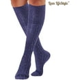 thumbnail image 6 of Lian LifeStyle Women's 1 Pair High Crew Wool Socks Size 7-9 (Purple), 6 of 6