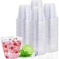 thumbnail image 1 of 100Pcs Plastic Cups, 1oz Disposable Shot Glasses for Condiments, Wine, Food Samples - Perfect for Parties (200Pcs), 1 of 7